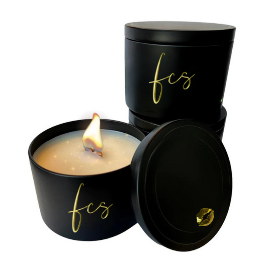 SMELLS YUMMY | 4 oz Candle Tin with Lid | Essential Oils, All Natural, Highly Concentrated, Smells Fantastic! Burns or 12+ hours